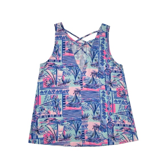 LILLY PULITZER Women's Kristen Cross Top - Picture 4 of 6